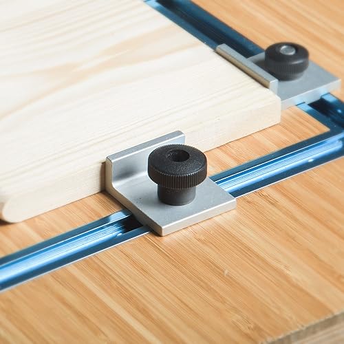 Miniatura 5 de POWERTEC QNB3004-P2 - Paquete de 10 perillas redondas de 14 pulgadas - 20 pomos de sujeción roscados para pista en T y sierra de mesa, tablero de