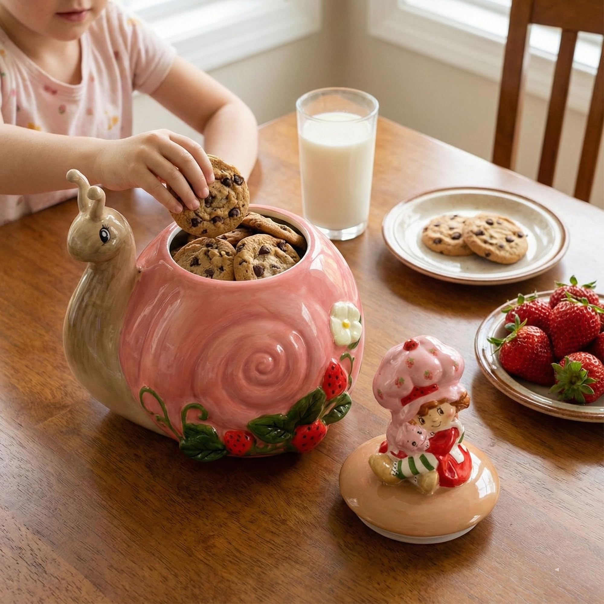 Amazon.com: Strawberry Shortcake Berry Snail Sip n'Steep Cookie