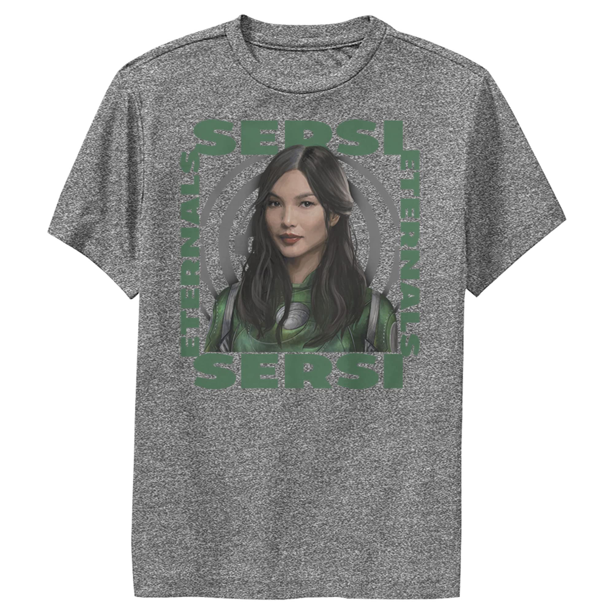 T-shirt Marvel Eternals Sersi pour garçon en maille anthracite taille M - 6
