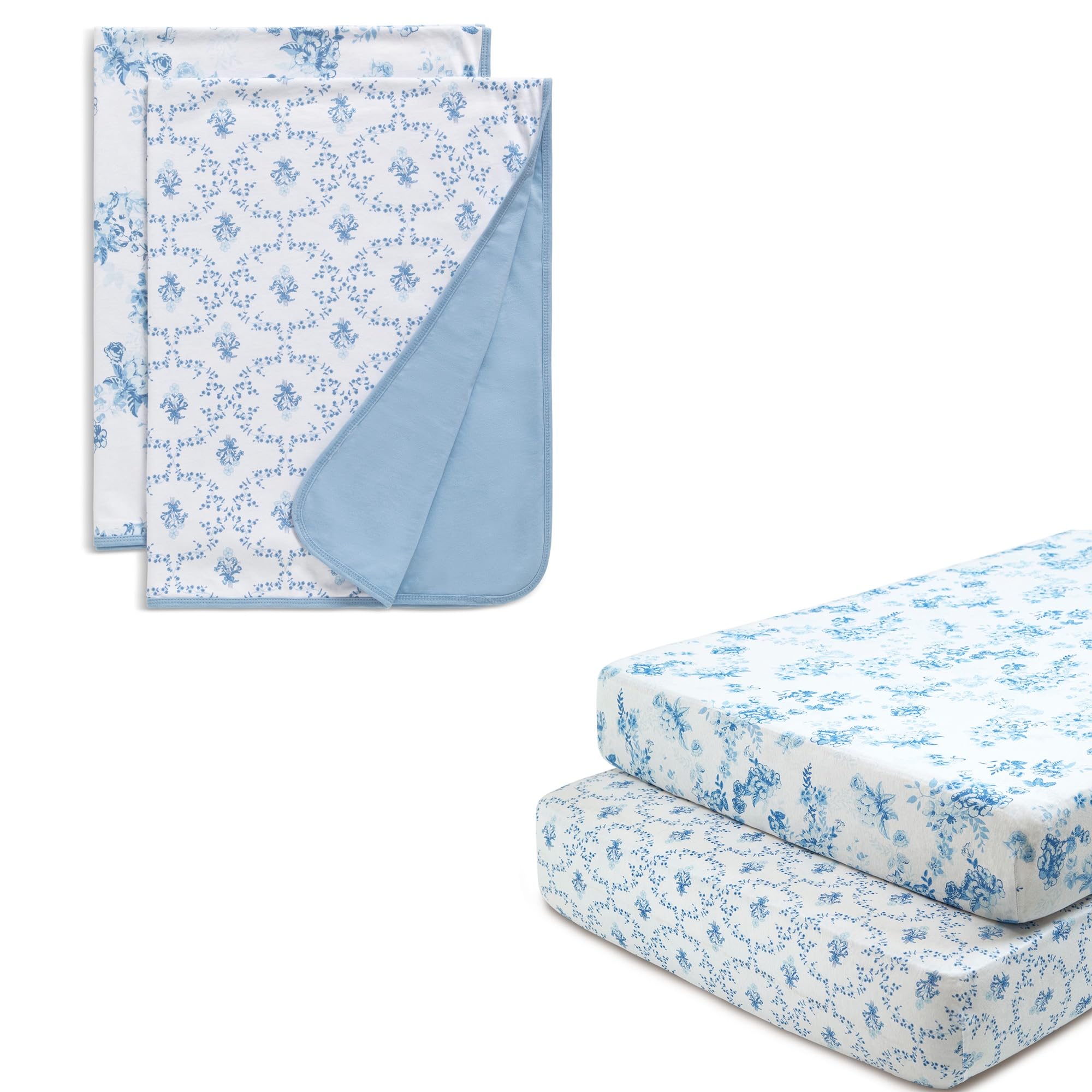 Organic Baby Blankets - GOTS Certified (2 Pack) -19