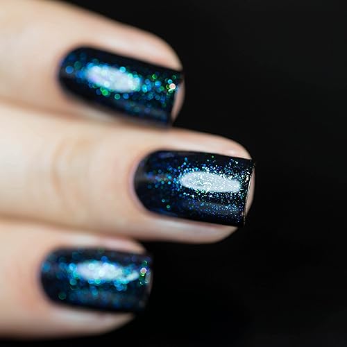 Miniatura 1919 de ILNP Madison Ave Esmalte de uñas holográfico metálico rosa antiguo