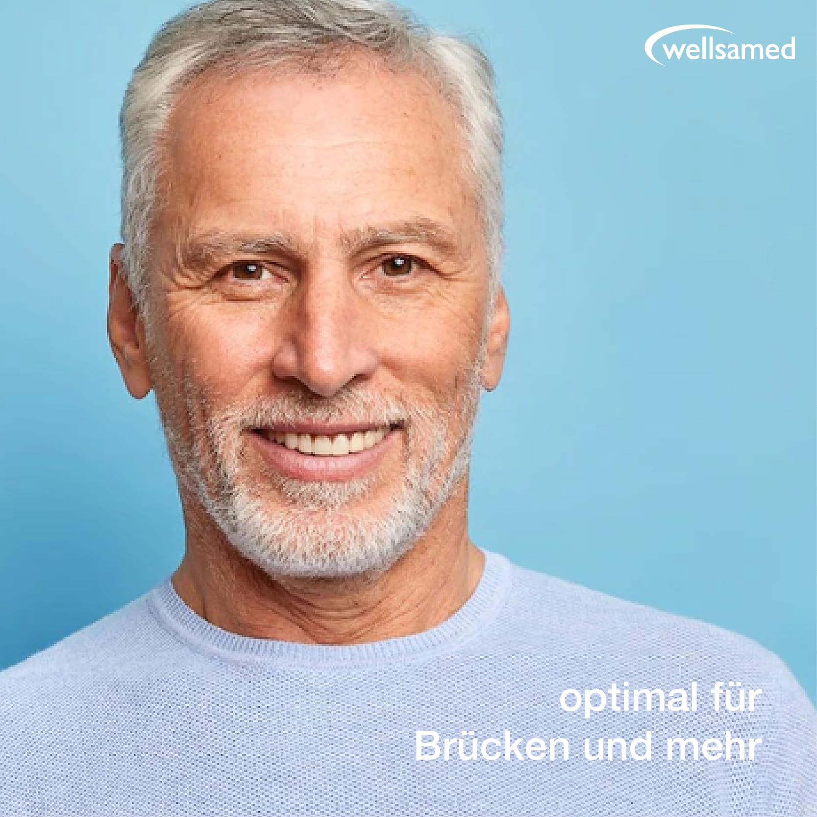 Wellsamed ungewachste Flauschzahnseide im 50m Spender Minzgeschmack (40 Stück)