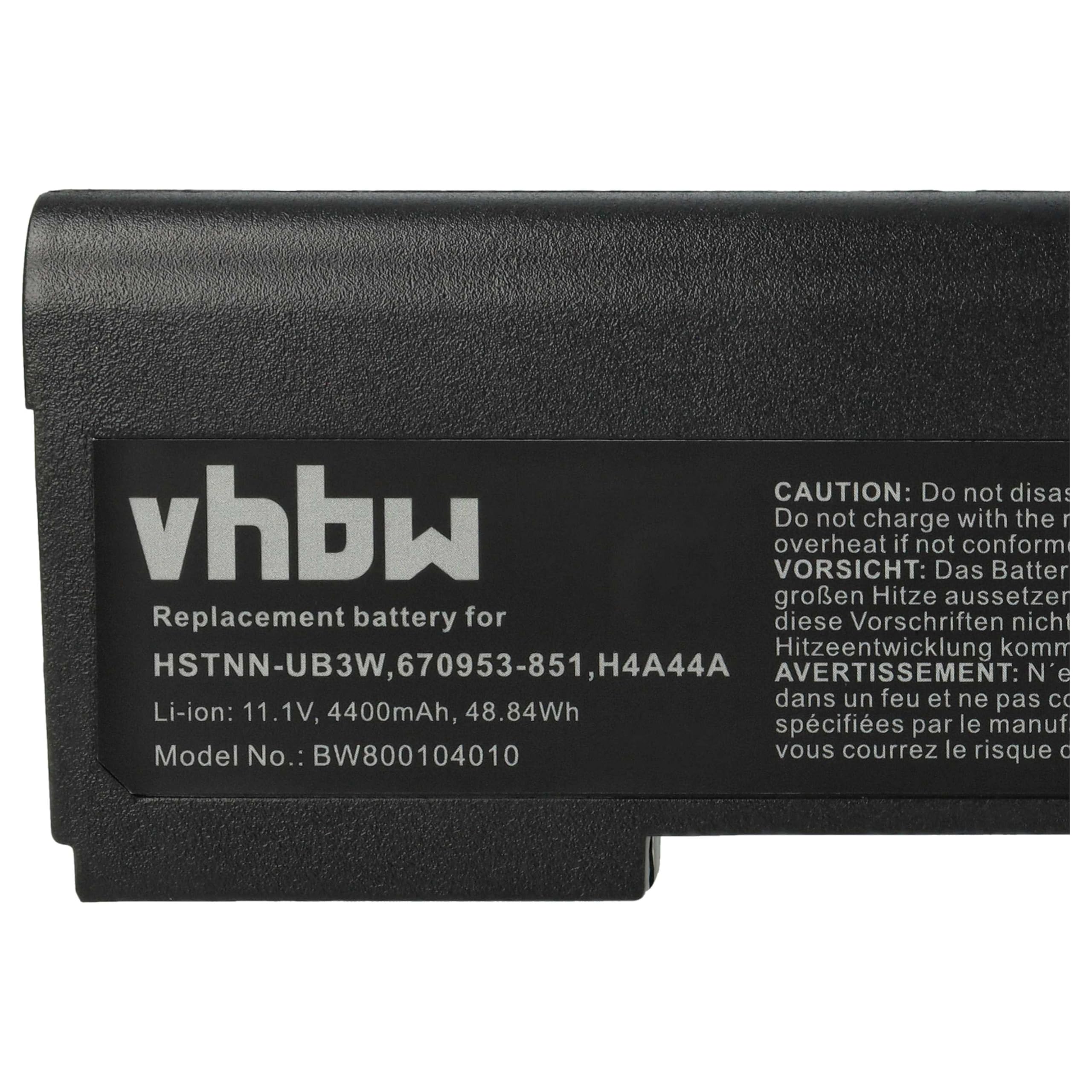 vhbw Batería reemplaza HP 670953-341