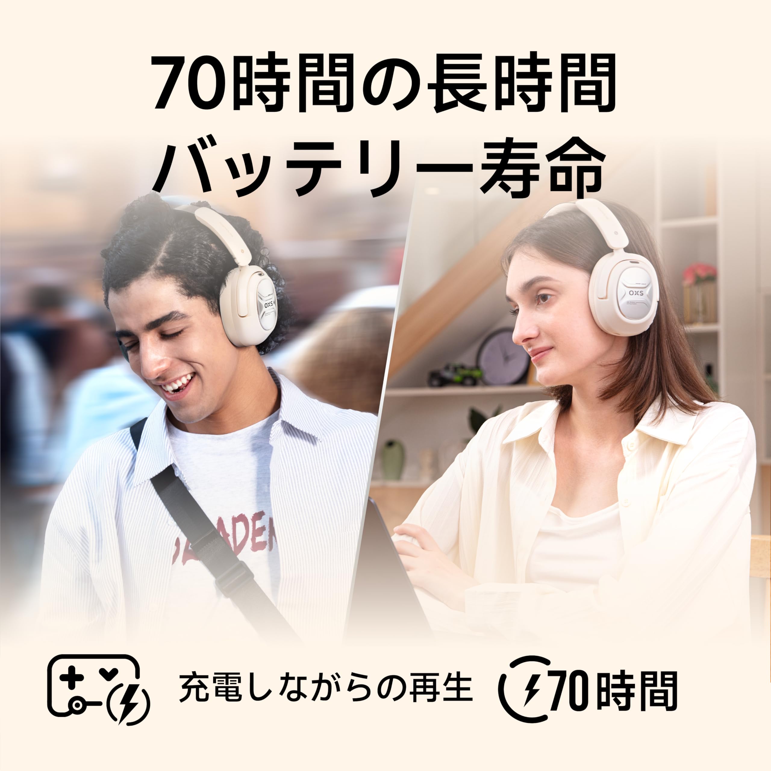 Amazon.co.jp: OXS Storm A2 ワイヤレスゲーミングヘッドセット