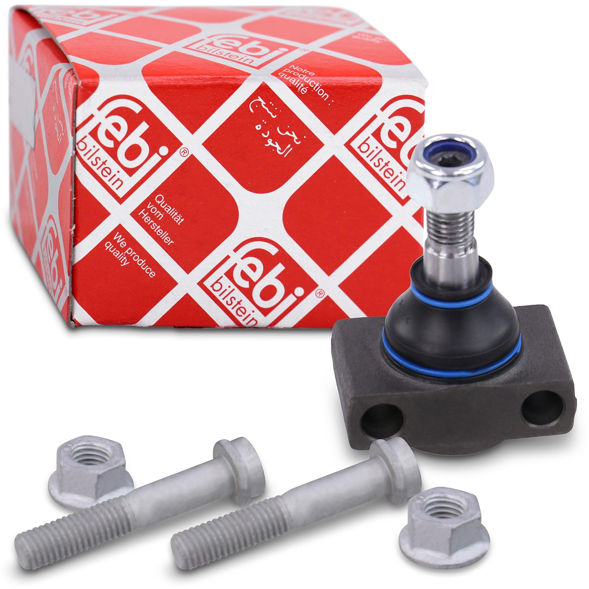 FEBI 10900 Rotules De Direction - Paire Pour Essieu Avant - Filetage M12 X 1.25 & M16 X 1.5