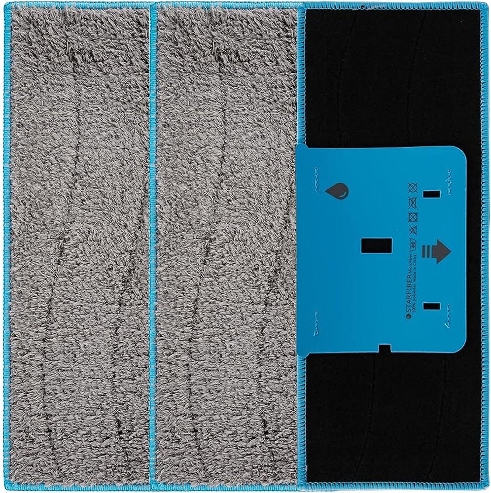 iRobot Braavajet M6 Floor Cleaning Pad Replacement Set of 3 Roomba Bravadget Floor Cleaning Robot Mop Replacement Braava M6 Wet Pad Consumables Washable Gray