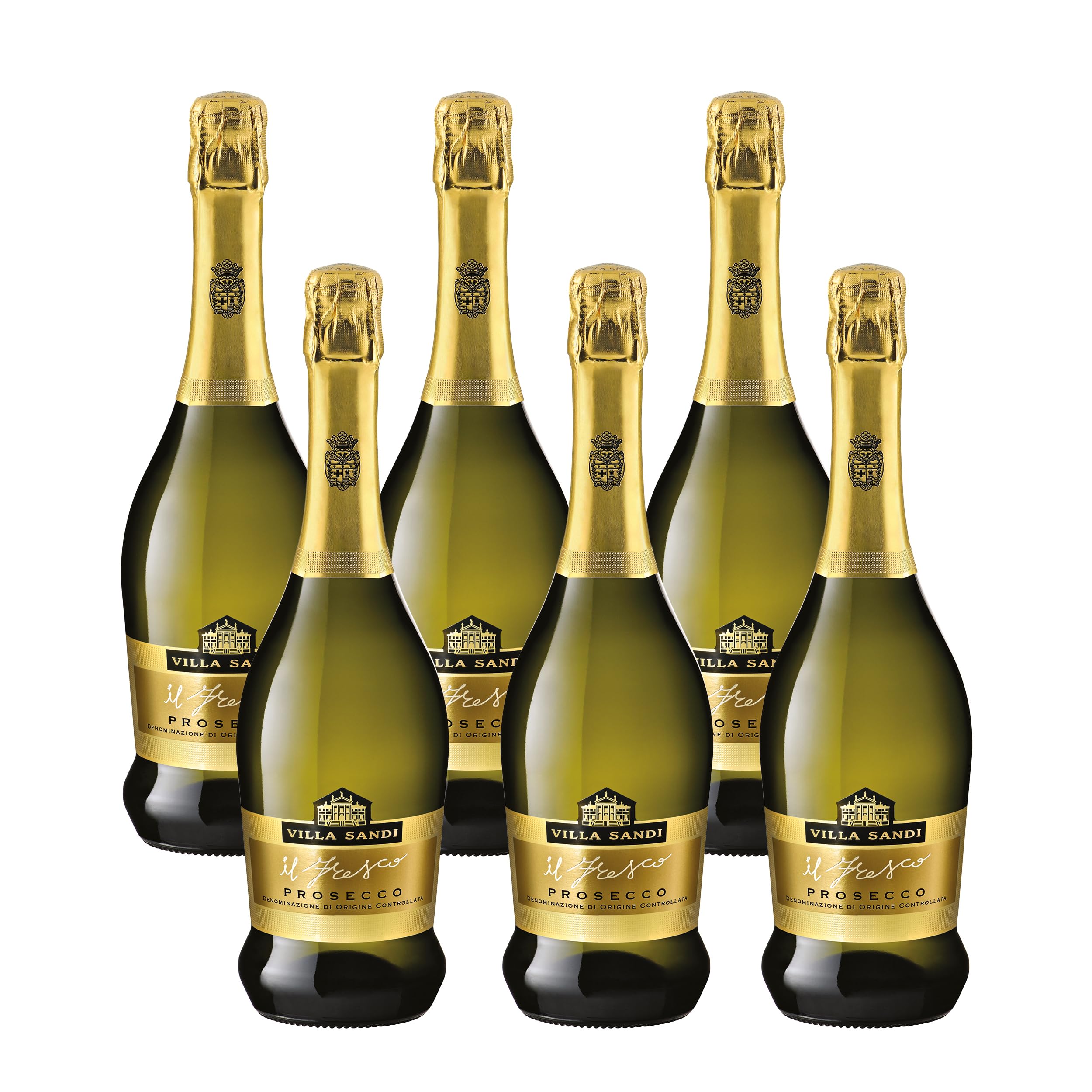 Villa Sandi Prosecco Spumante DOC Brut Il Fresco (6 x 0.75 l)