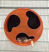 Vista 3 de Silent Runner regular de 12 pulgadas Rueda + accesorio de jaula Planeadores de azúcar, hámsters, ratas