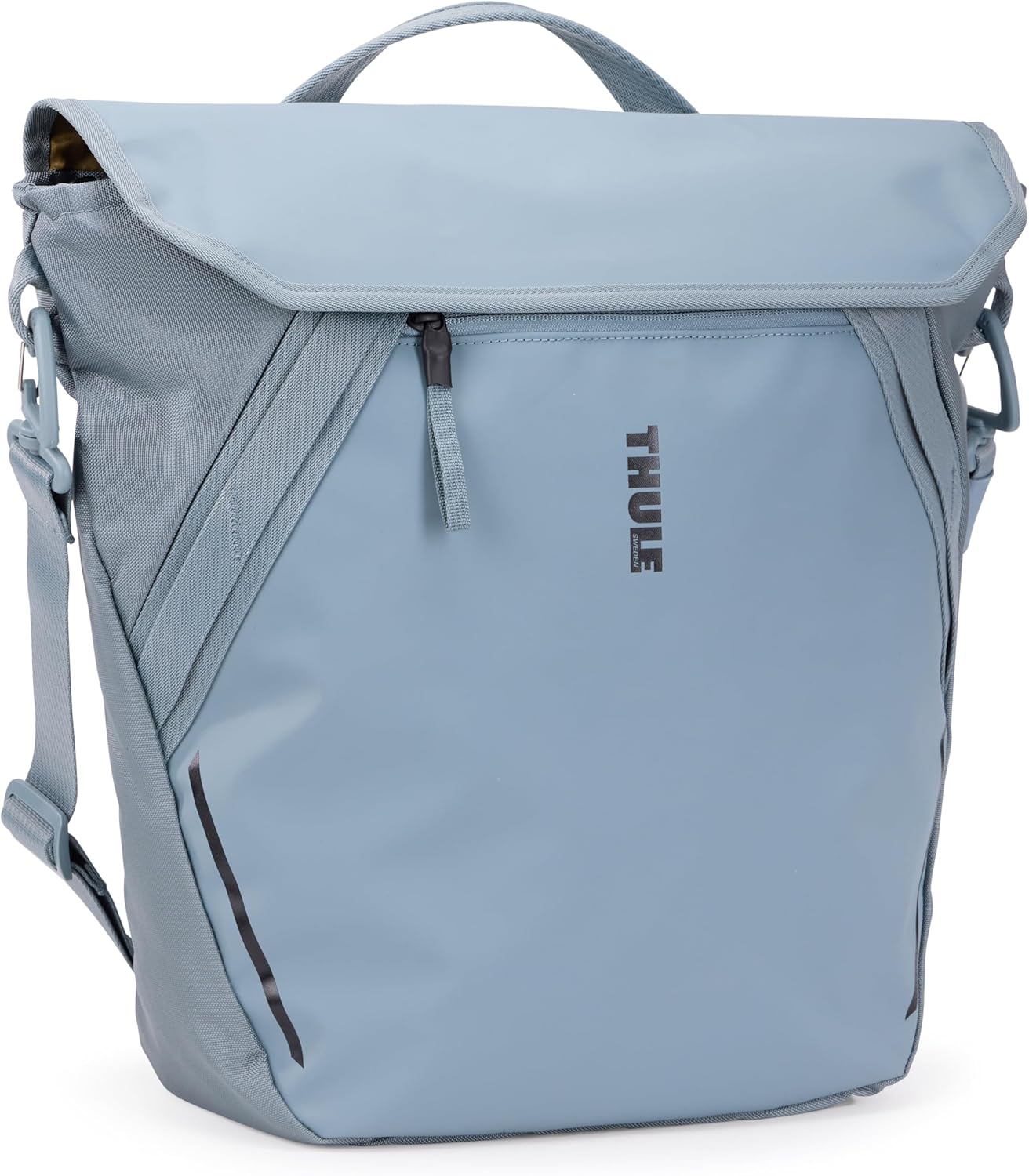 Thule Chasm 22L Courier Bag, Compatible InLock, Mounting Panel Required, Water-Resistant, Zipper Closure, Reflective Details