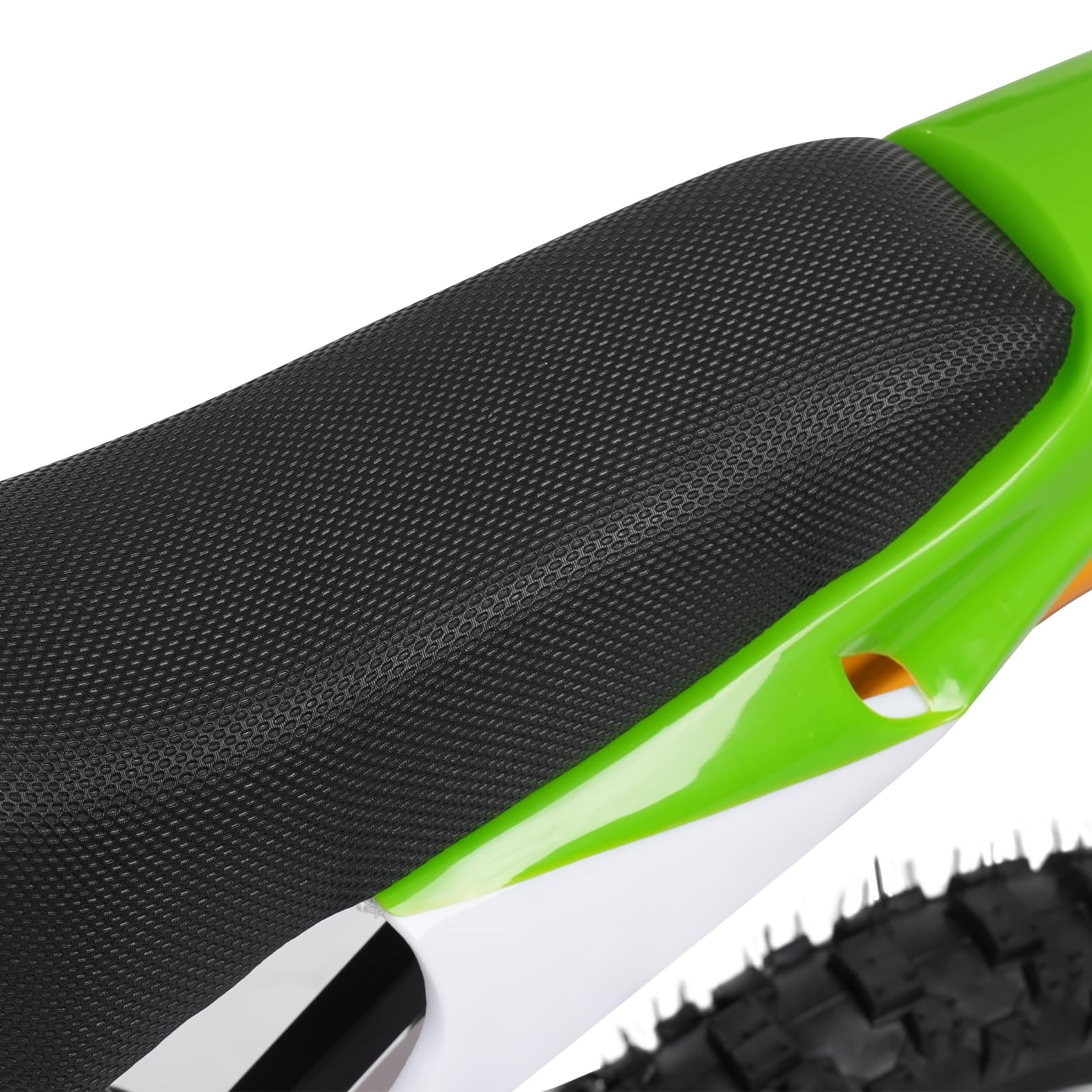 Dirt Bike pour enfant 49 cm³, moteur 2 temps, max. 100 kg, freins à disque avant et arrière, démarrage manuel à la traction, moto tout-terrain pour enfants