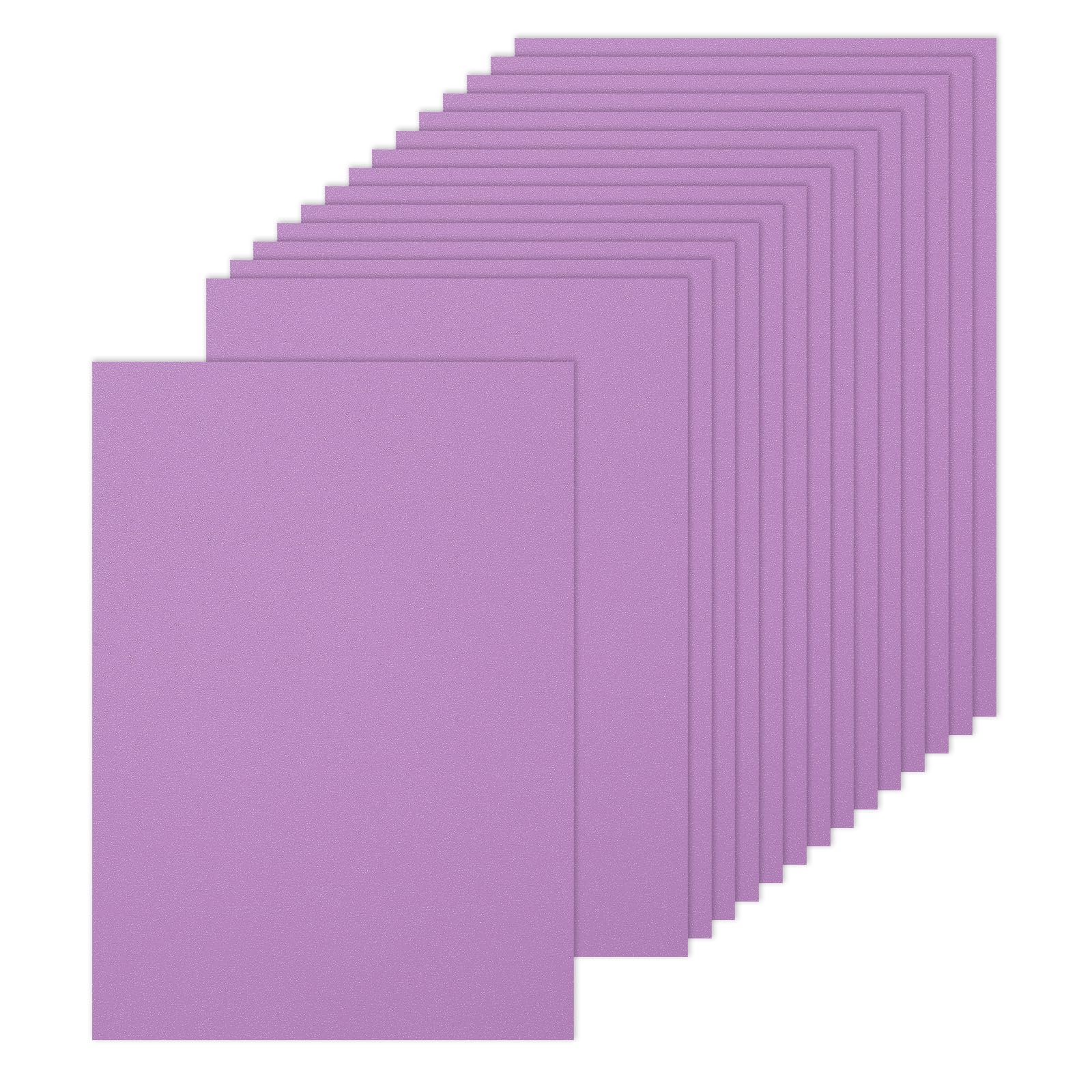 sourcing map 25 Pcs Shimmer Cardstock Paper, A5(6 x 8 Inch) Purple Shimmer Paper Sheets, Metallic Cardstock Paper for Art Supplies, Paper Crafting, DIY Crafts