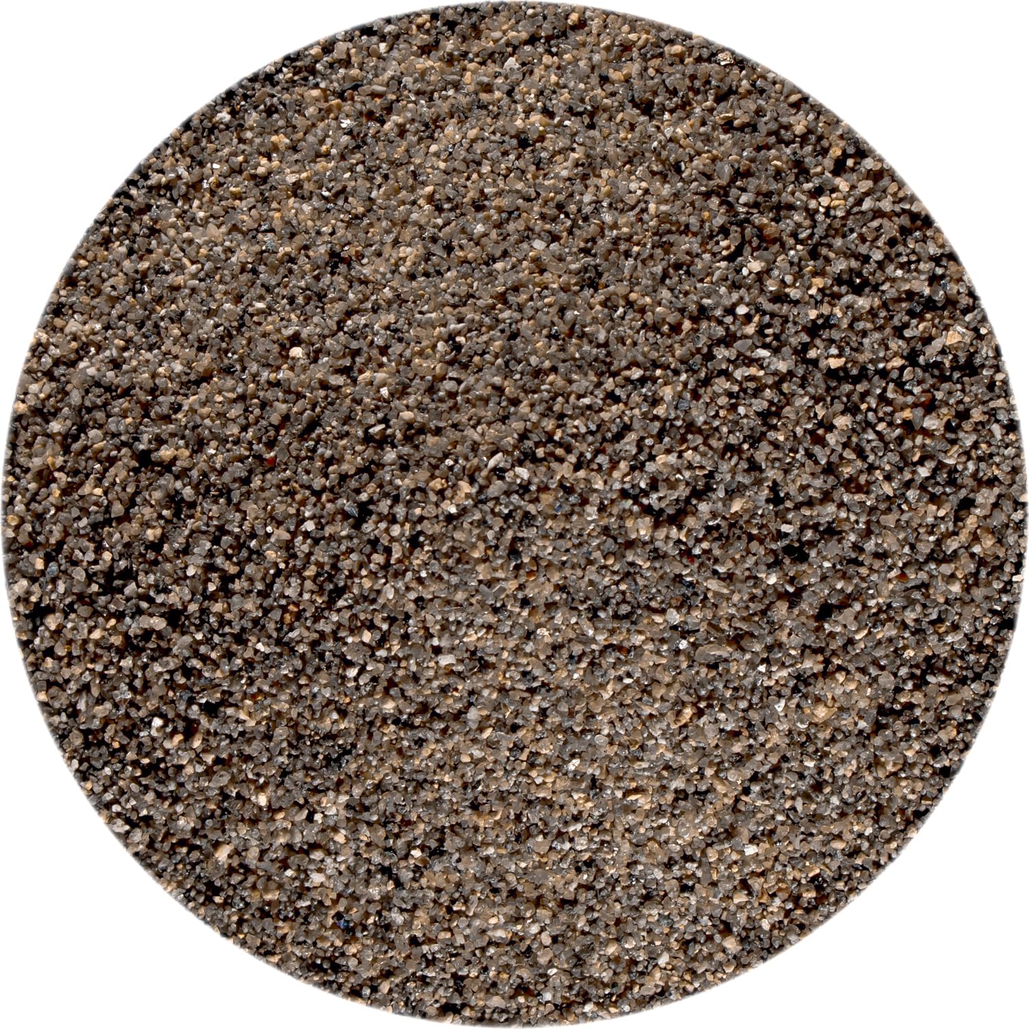 OO/HO Gauge Model Railway Track Ballast - Brown/Grey | 1kg | Model Railway Scenery Material
