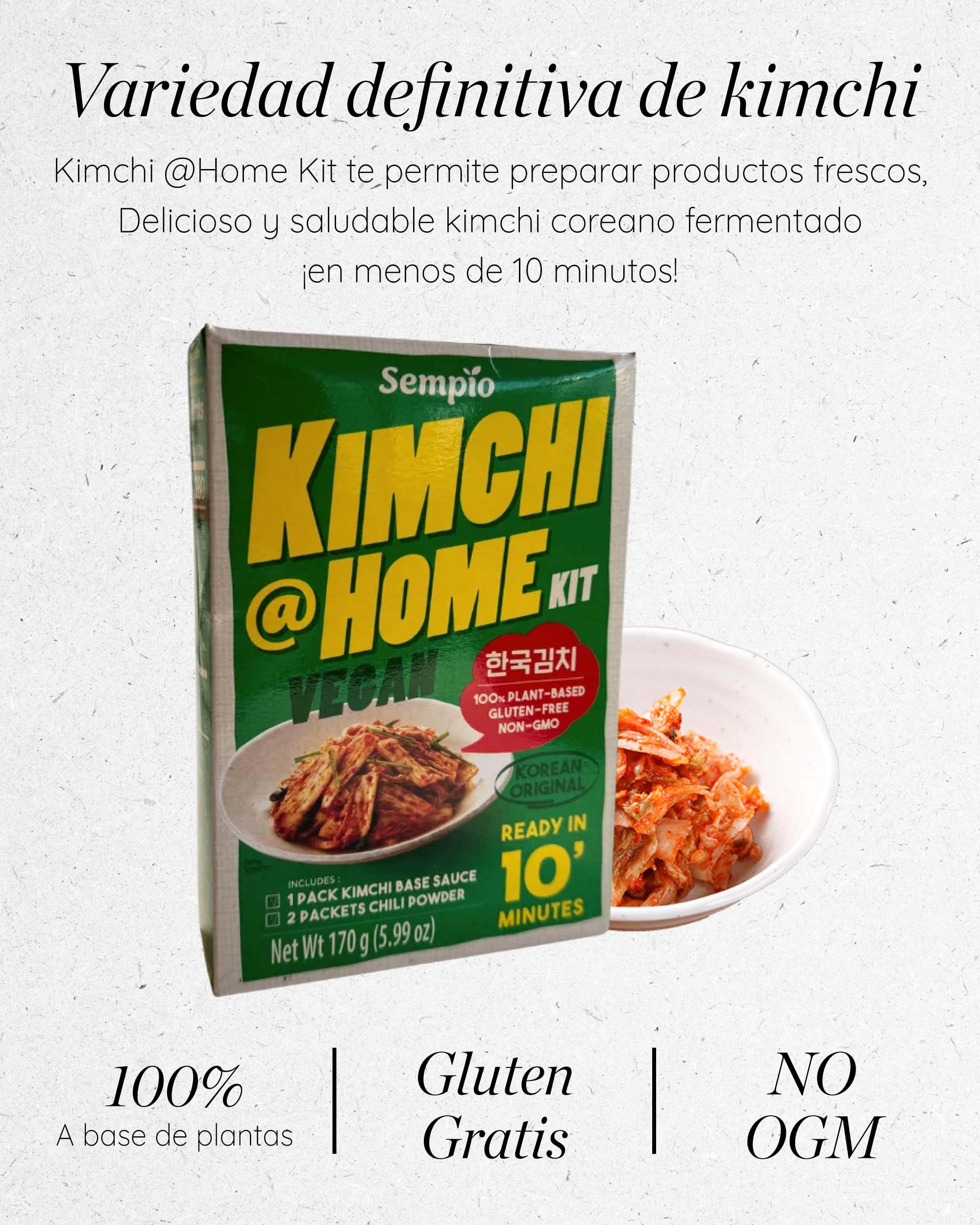 SEMPIO Set de kimchi en casa 170 g