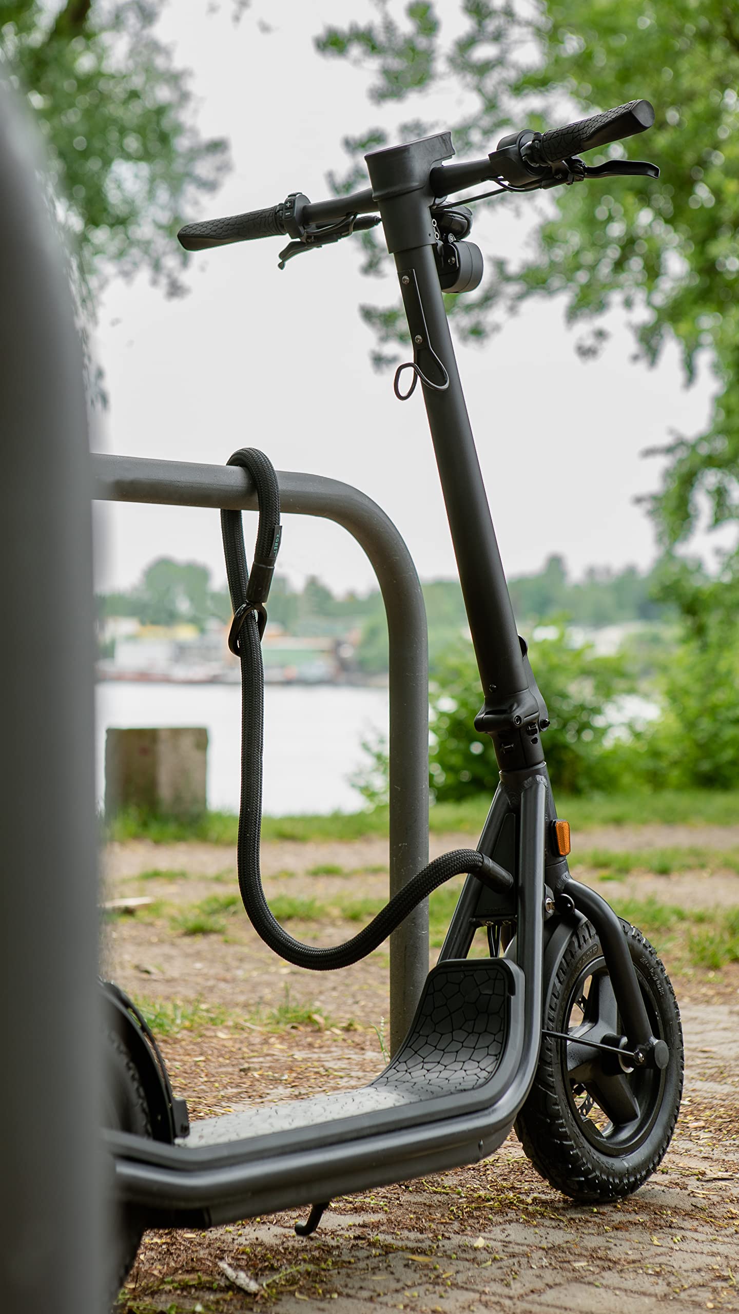 Egret Mate by Tex–Lock Textilseilschloss für Egret E-Scooter (Pro, Pro FX, X, X+, One, GT, GTs) – Kompatibel mit Easy Lock – Hochwertiger Diebstahlschutz