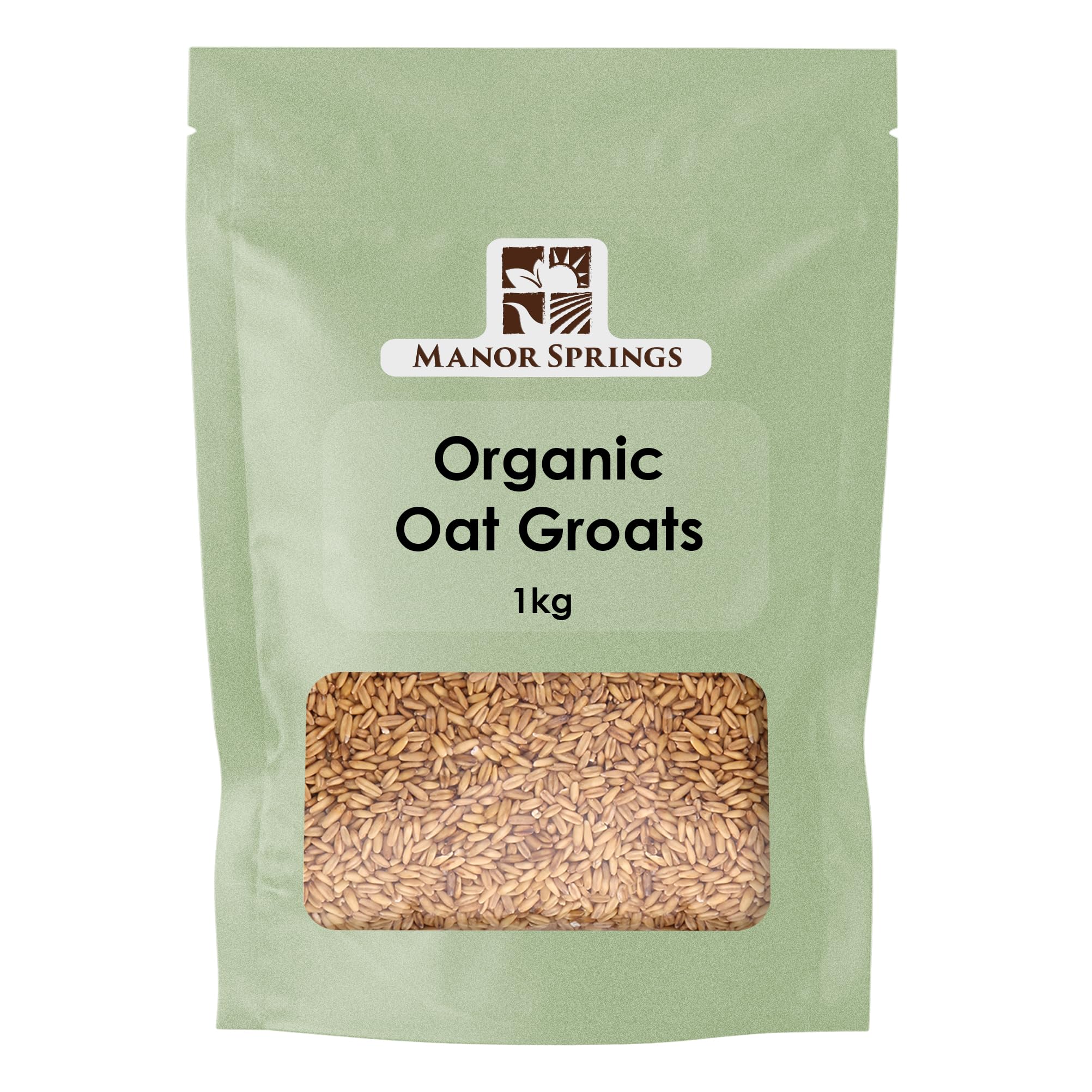Organic Oat Groats 1kg by Manor Springs Organic