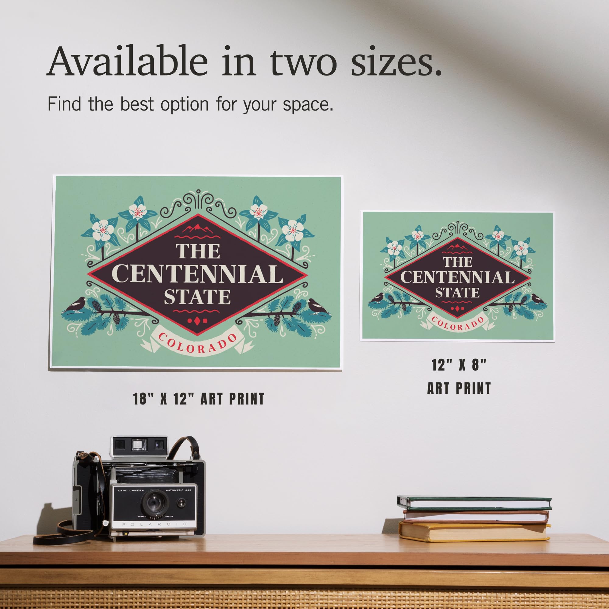 Amazon.com: Lantern Press 8x12 Art Print, Colorado, State Motto