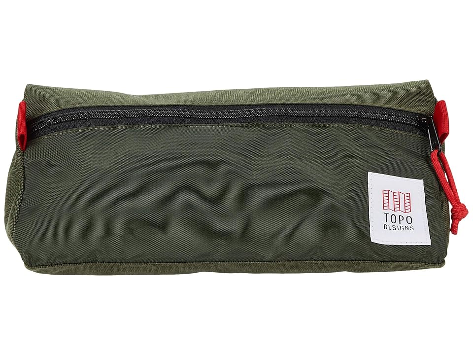 Topo Designs Travel Toiletry Kit (Olive/Olive) Bags INTERNATIONAL SHIPPING