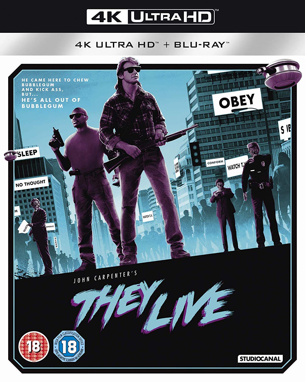 They Live (4K Ultra HD + Blu-ray) [Region B] [2019]: Amazon.co.uk