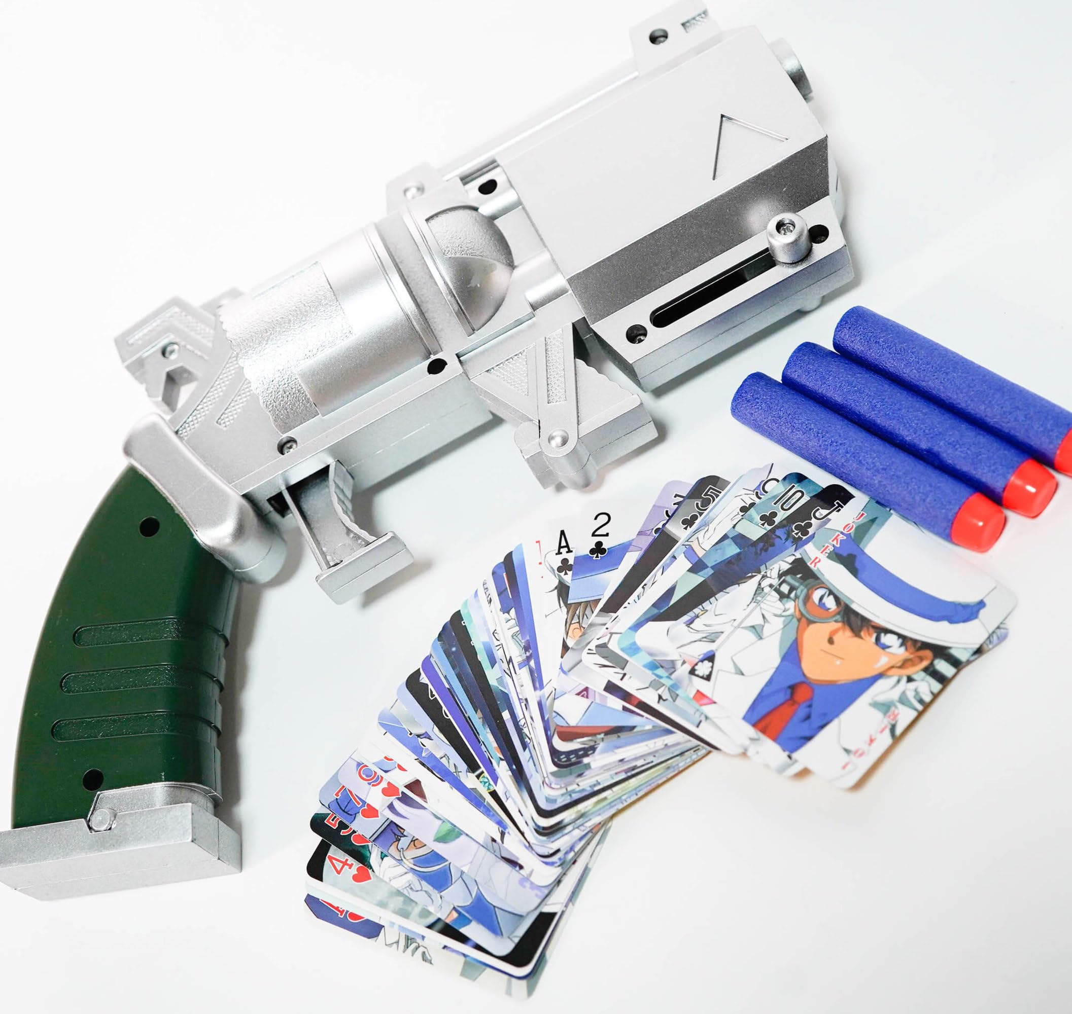 Amazon.co.jp: コスプレ 怪盗キッド 銃 ピストル 名探偵コナン 小道具 