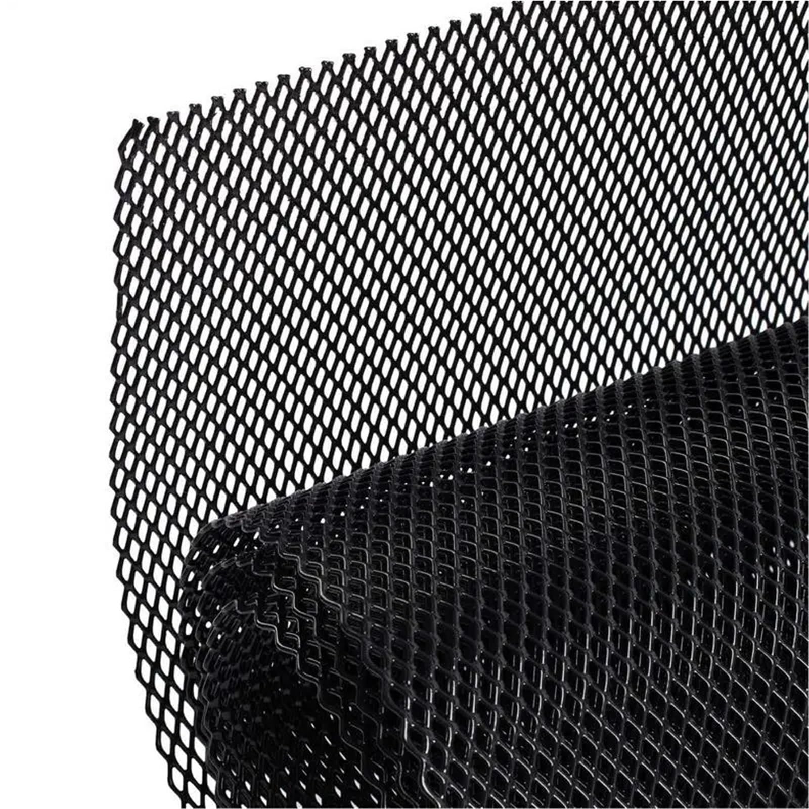 Tuning samochodowy Grill Car Racing Grille Mesh Vent Uniwersalny aluminiowy grill samochodowy Wkład zderzaka Narzędzie do nadwozia pojazdu Kratka samochodowa(4x8mm)