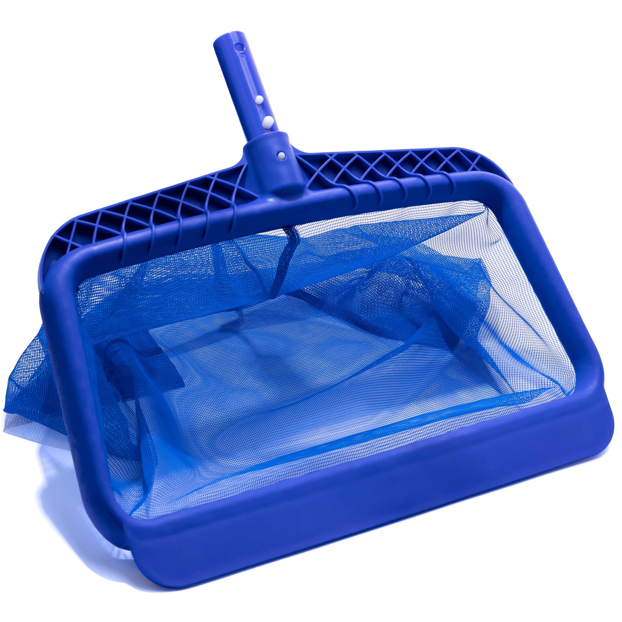 Mejorado Rastrillo para Piscina Recoge Hojas del Fondo de Piscina Enterradas, Red Profundo de Piscina con Marco Resistente de Plástico, Pool Rake Skimmer Net