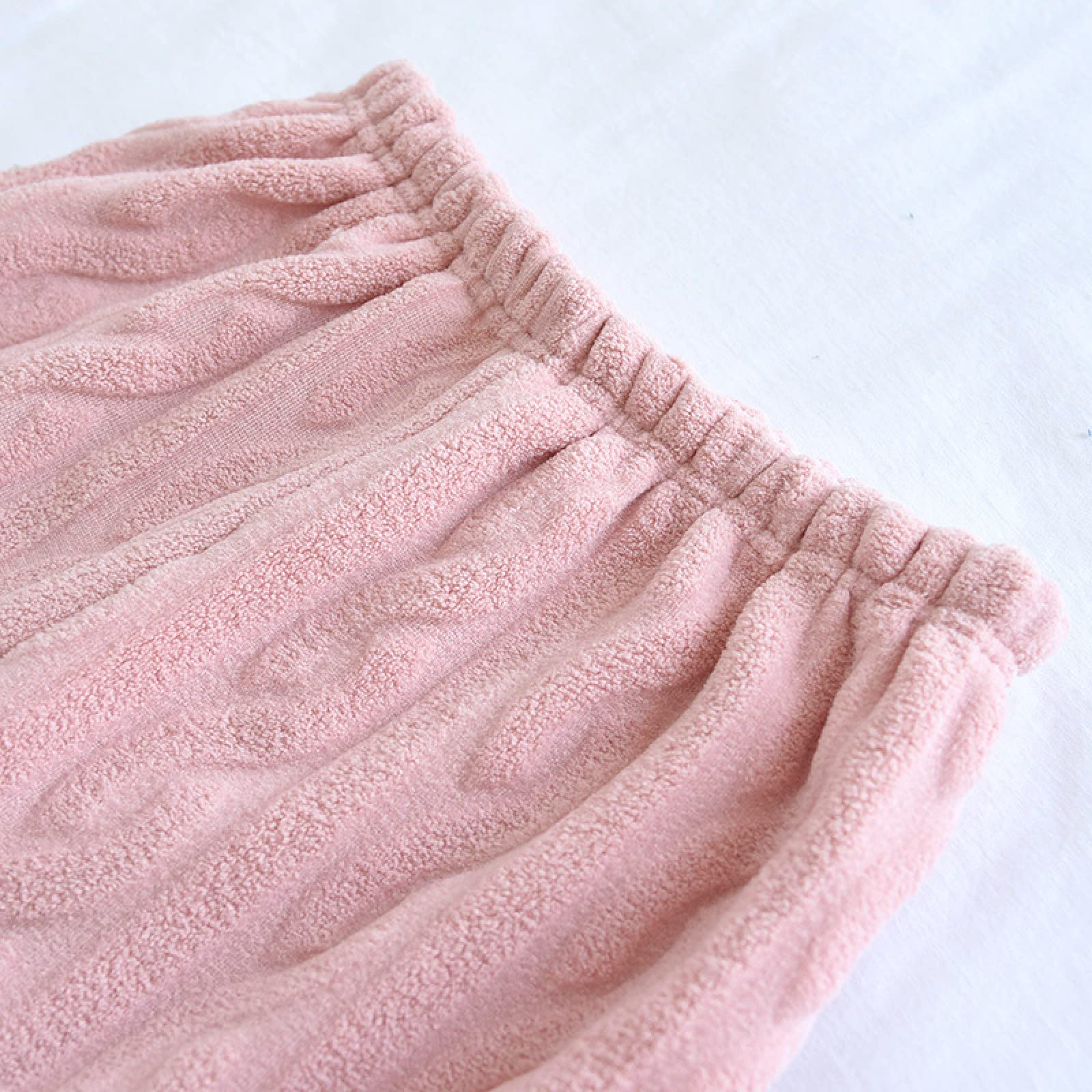 Set Pigiama in Pile Donna -Winter Thicken Coppia Flanella Pigiama Set V-Scollo Cardigan Home Abbigliamento Manica Lunga Pigiama con Tasca Moda Loungewear