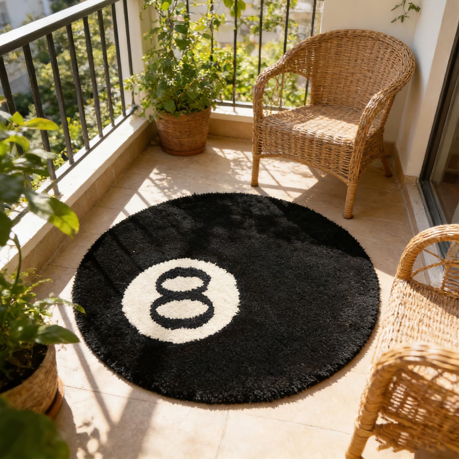 Tapis de billard lavable et antidérapant de 60 cm noir pour salle de bain