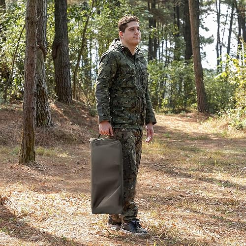 Miniatura 2 de TR Catres de campamento plegables de 20 segundos para adultos, catre portátil plegable, catre de dormir patentado por Estados Unidos para acampar al