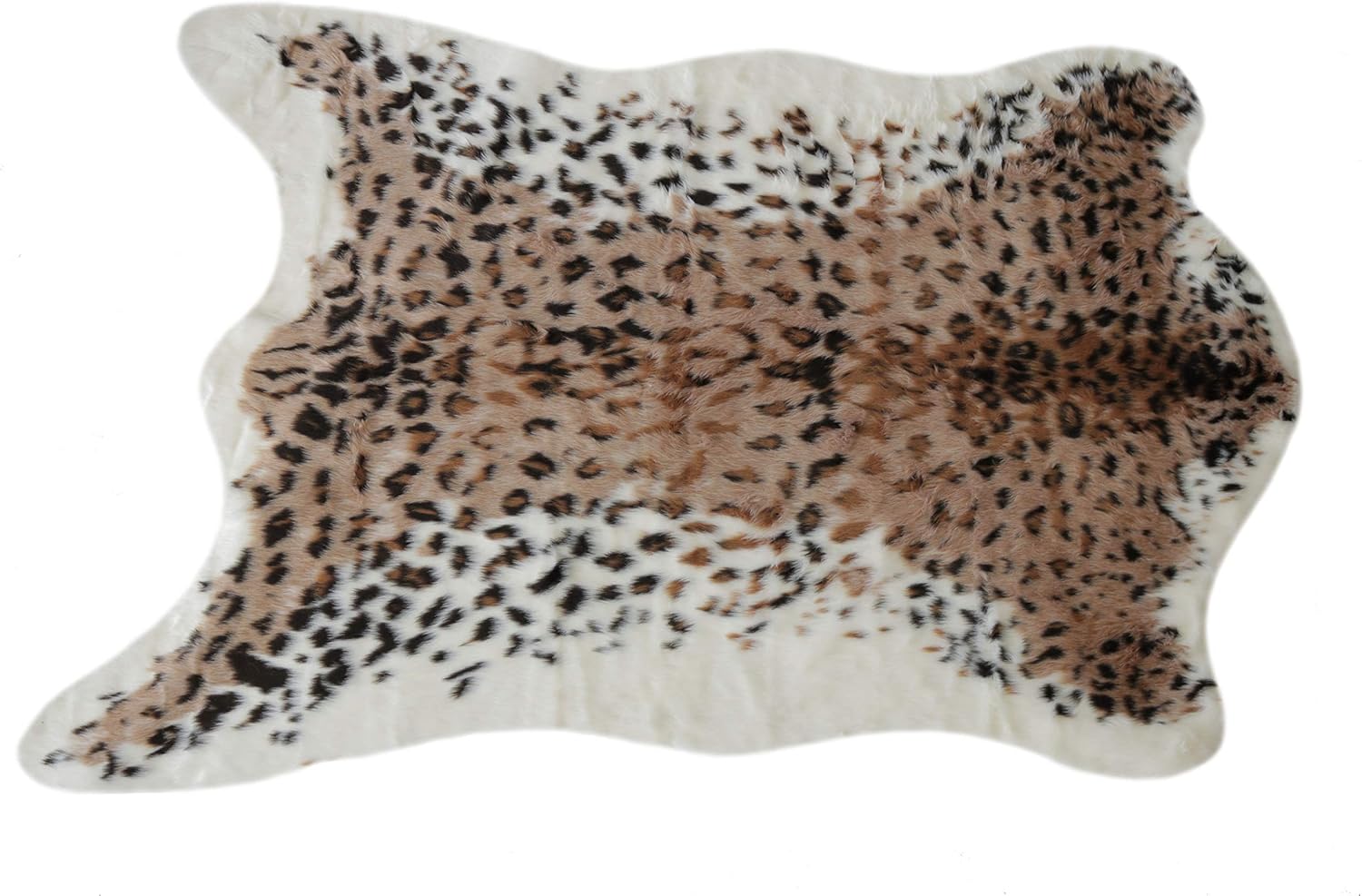 Luxe Faux Fur Cowhides Soft Low Pile Durable FadeResistant