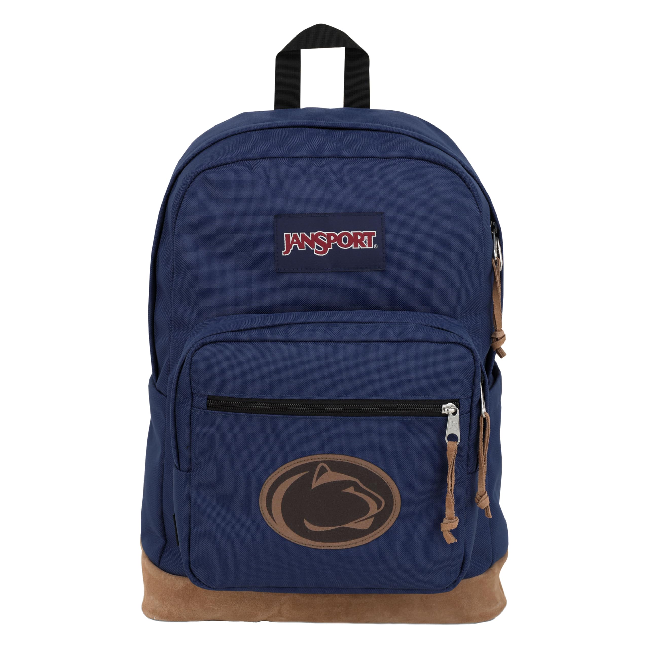 JanSport NCAA Officially Licensed Backpack, Penn State Nittany Lions, Right Pack with Padded 15-Inch Laptop Sleeve, Spacious Computer Bag, Durable Daypack with Bottle Pocket &amp; Haul Handle, Navy