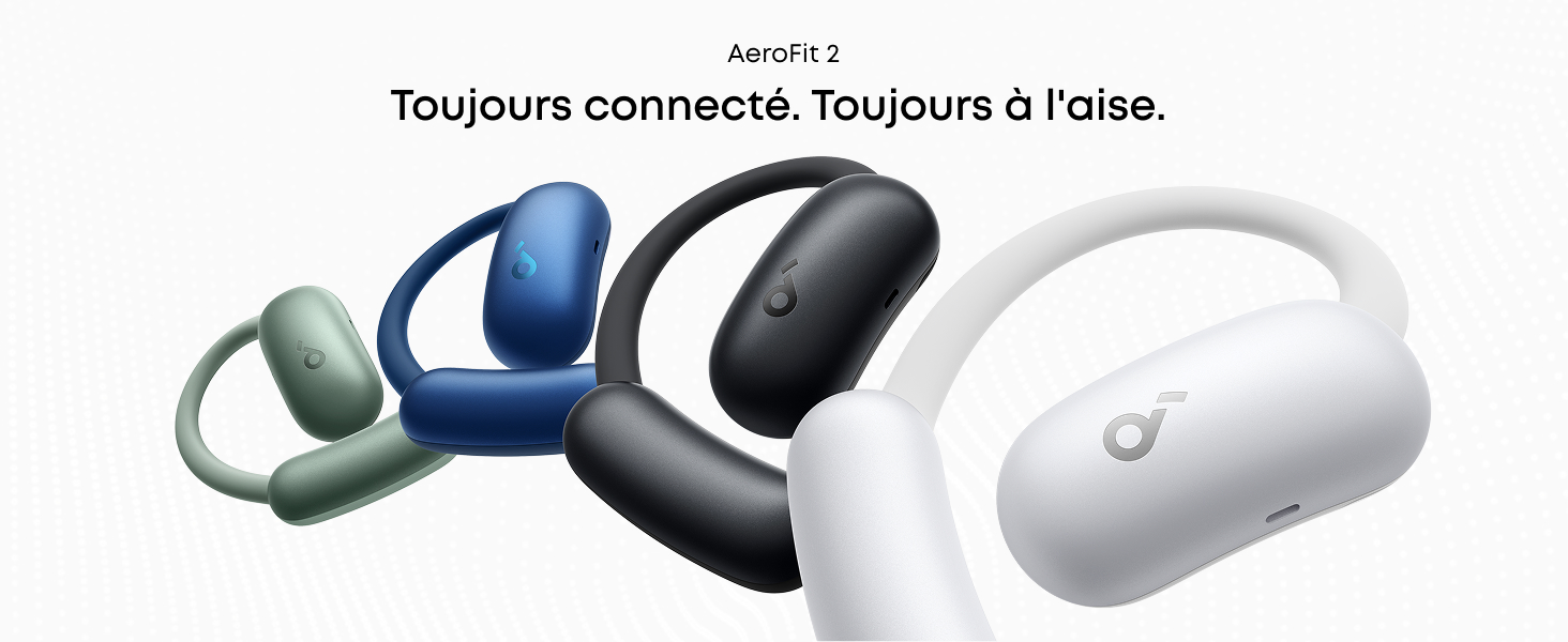 soundcore AeroFit 2 by Anker, écouteurs oreilles libres, 4