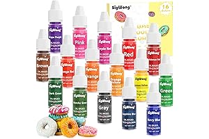 Edible Food Dye Coloring Set for Chocolate Coating and Dipping