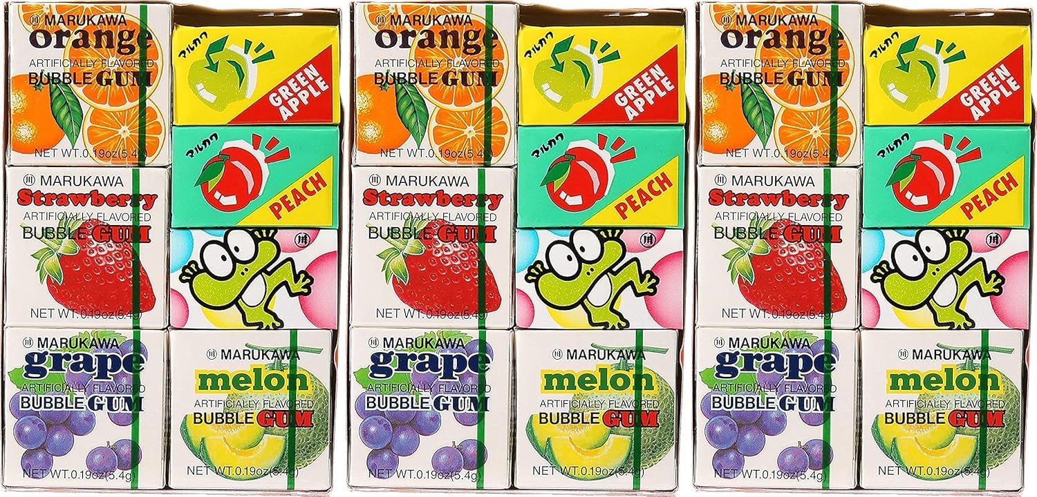 7 Pack Bubble Gum 1.29oz (3 Pack)