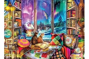 1000 Piece Jigsaw Puzzle for Adults - Winter Reading Nook