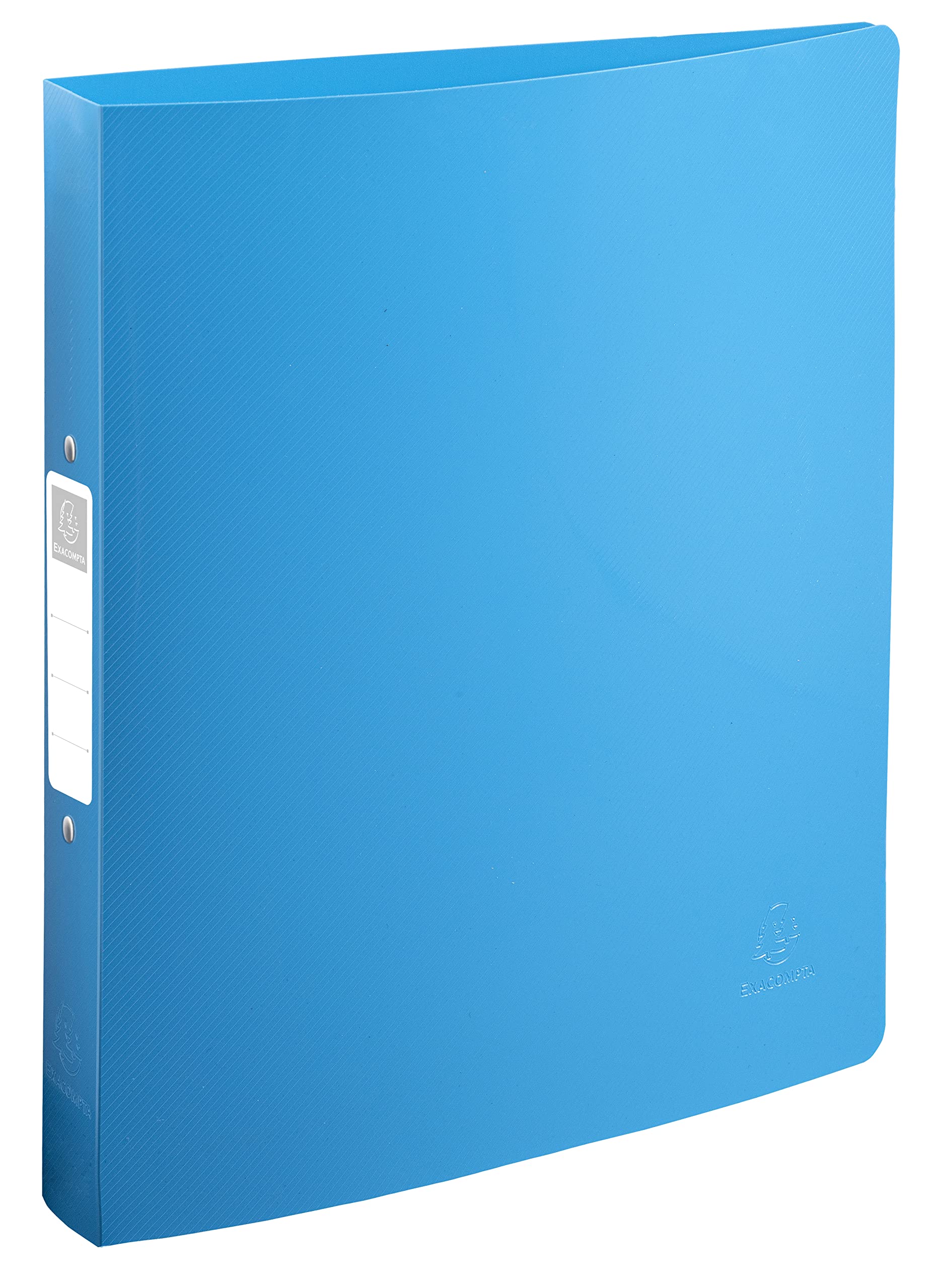 Exacompta 12 raccoglitori semirigidi Bee Blue A4 2 anelli assortiti