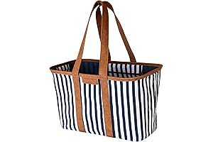 CleverMade Collapsible LUXE Picnic Tote Bag