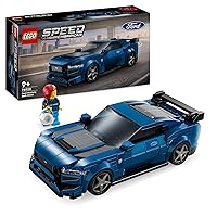 LEGO Speed Champions Auto Sportiva Ford Mustang Dark Horse, Macchina Giocattolo da