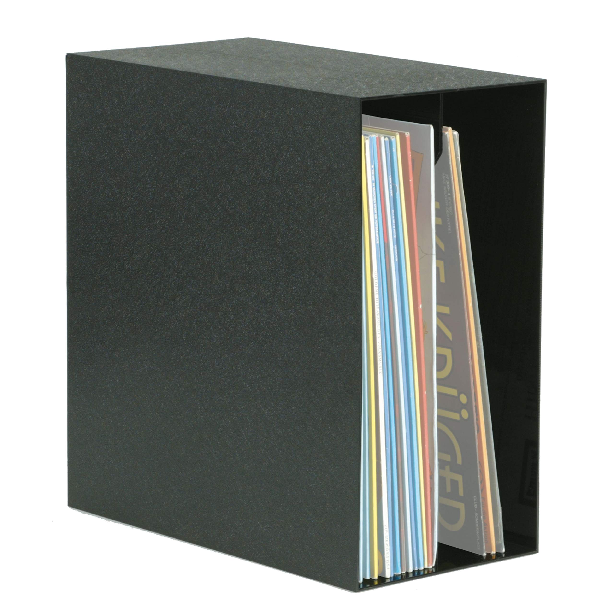 Knosti 1 2024 31 Archifix - Contenitore per 50 dischi in vinile, colore nero