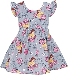 Disney Floral Chambray Skater Dress Newborn to Big Kid
