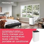 Frigidaire FHPC102AC1 portatif Air Conditionneur, 10000 BTU, blanc