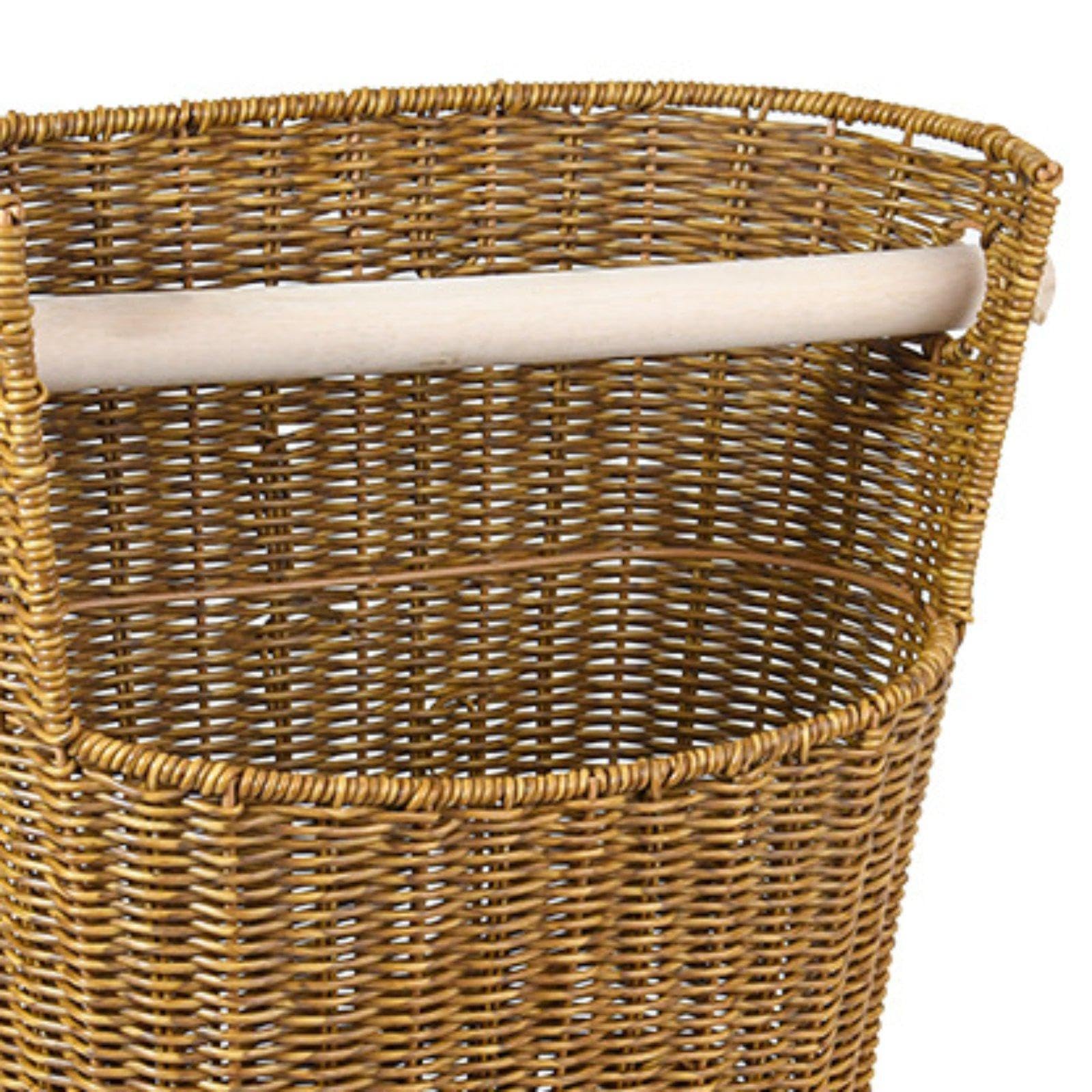 Cesta para Guardar Papel Higiénico, Contenedor Que Ahorra Espacio, Organizador de Papel Higiénico Decorativo de Estilo Rústico Tejido.