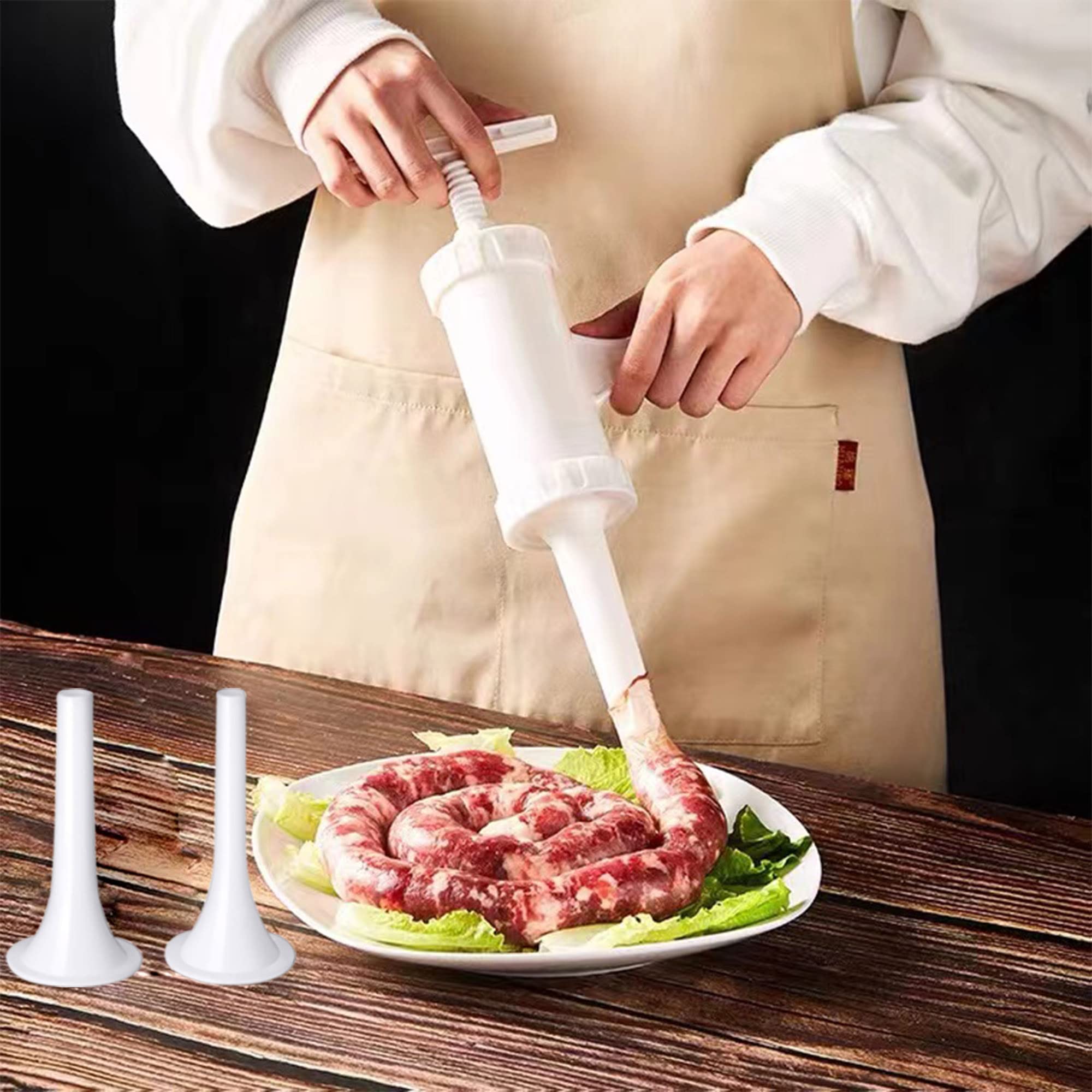 Imbuto riempivo per riempire salsicce, leggero ed ecologico
