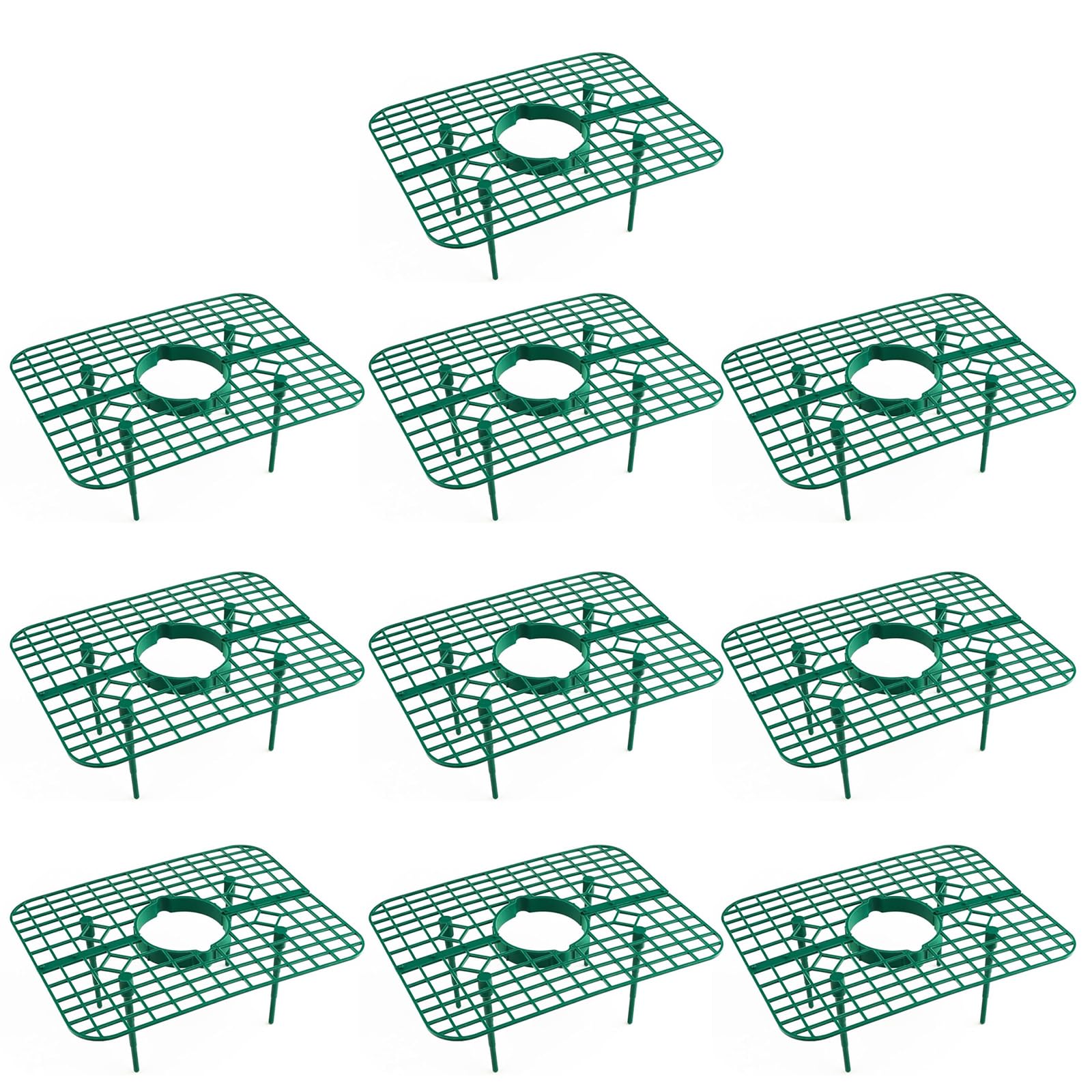 Lot de 10 supports de plantation de fraises pour potager