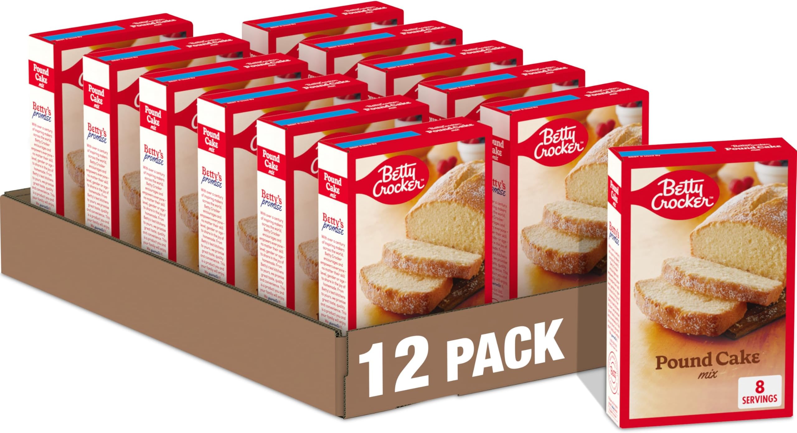 Pound Cake Mix, 16 oz. (Pack of 12)