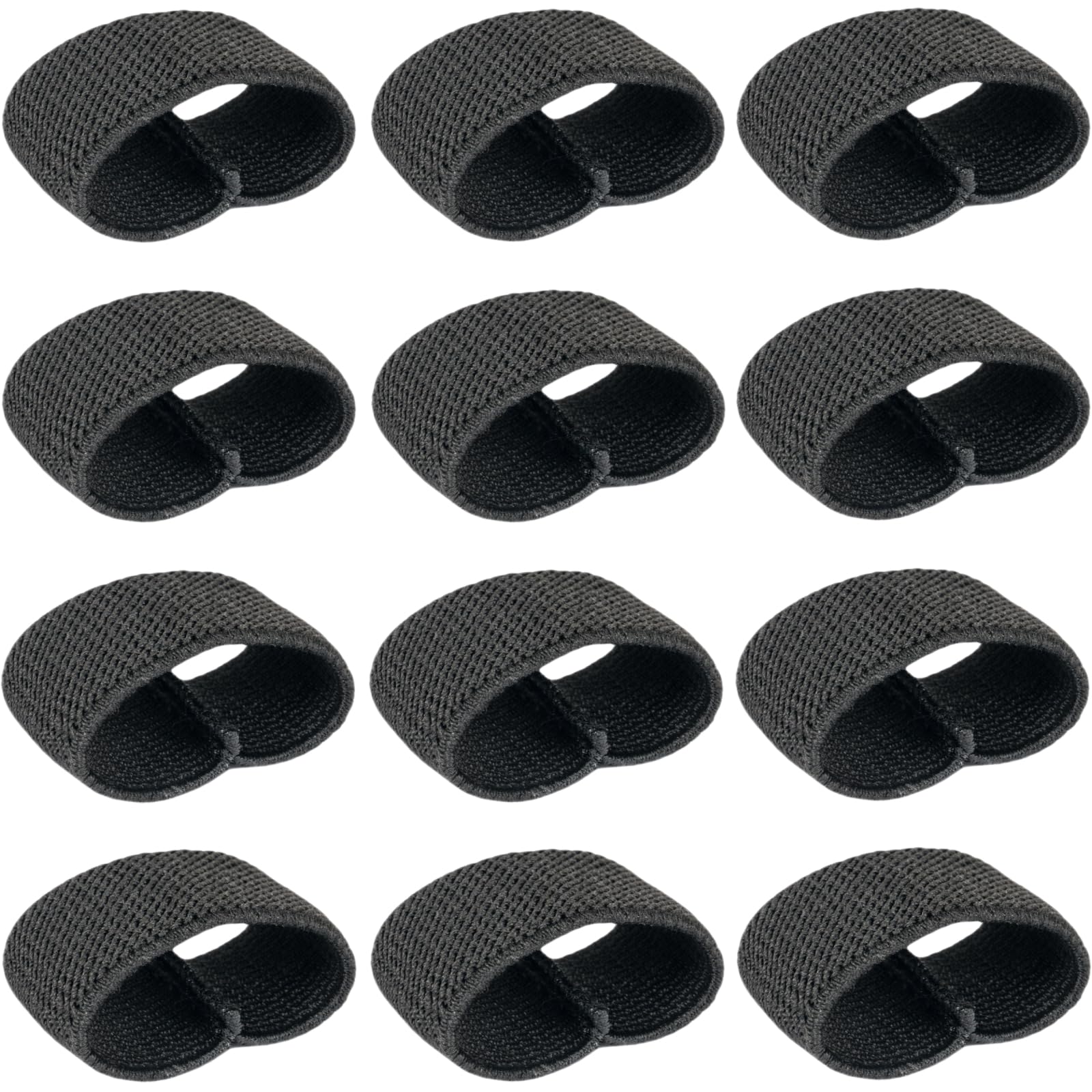 Elastic Belt Keepers for Duty Belt, Backpack Strap Keeper Strap Organizer Strap Holder for Men, Nylon Webbing Keeper Belt Loop Keeper,Tactical Belt Keepers 1.5 inch for 1.5