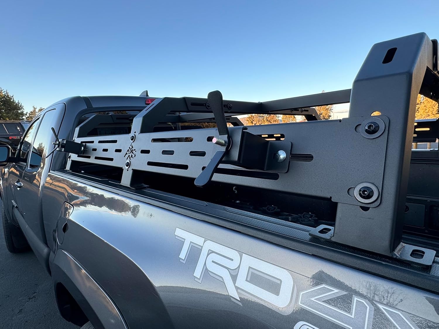 Overland AXIS Truck Bed Rack Mounting Brackets for HILIFT Jack