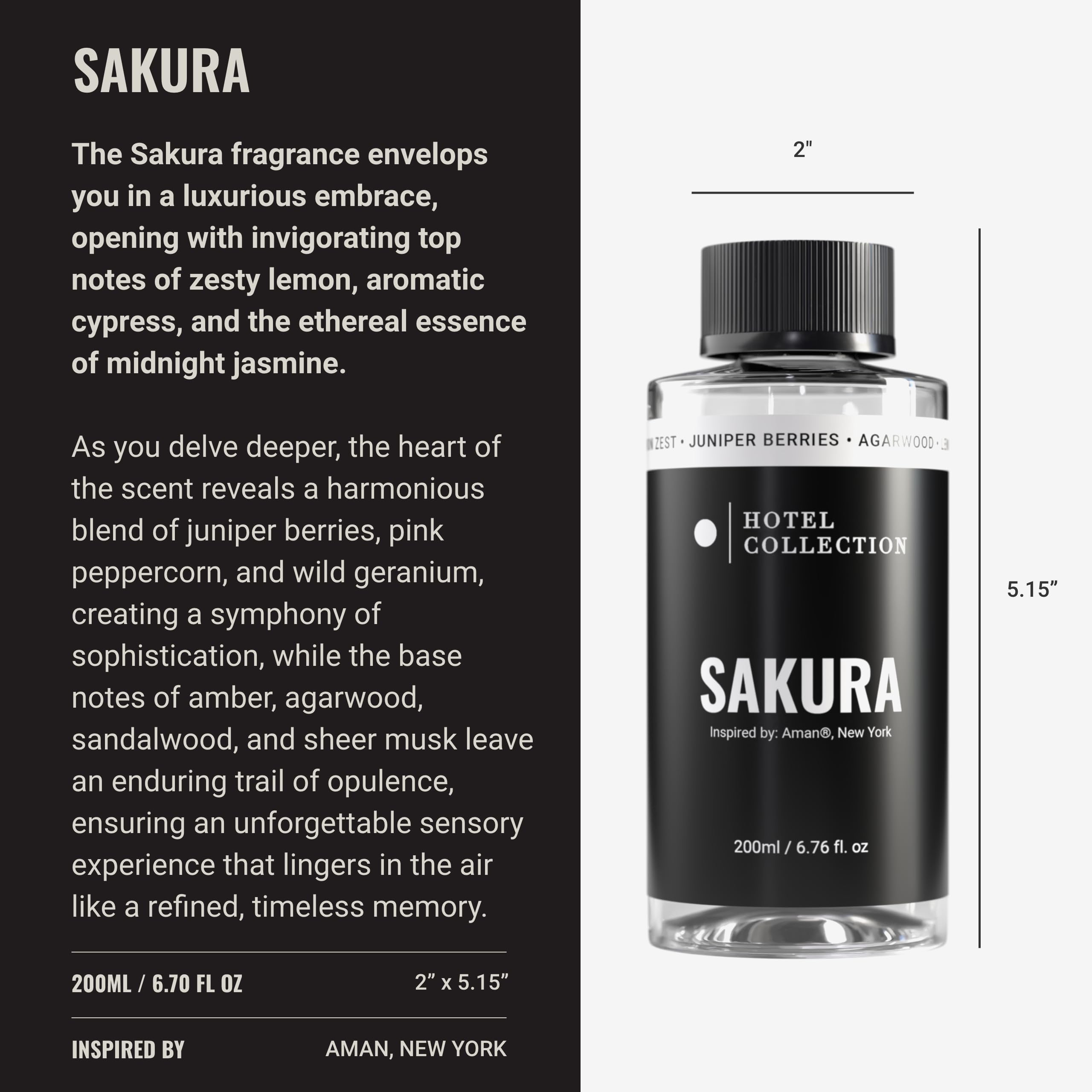 Amazon.com: Hotel Collection Diffuser Oil - Sakura - Aromatherapy