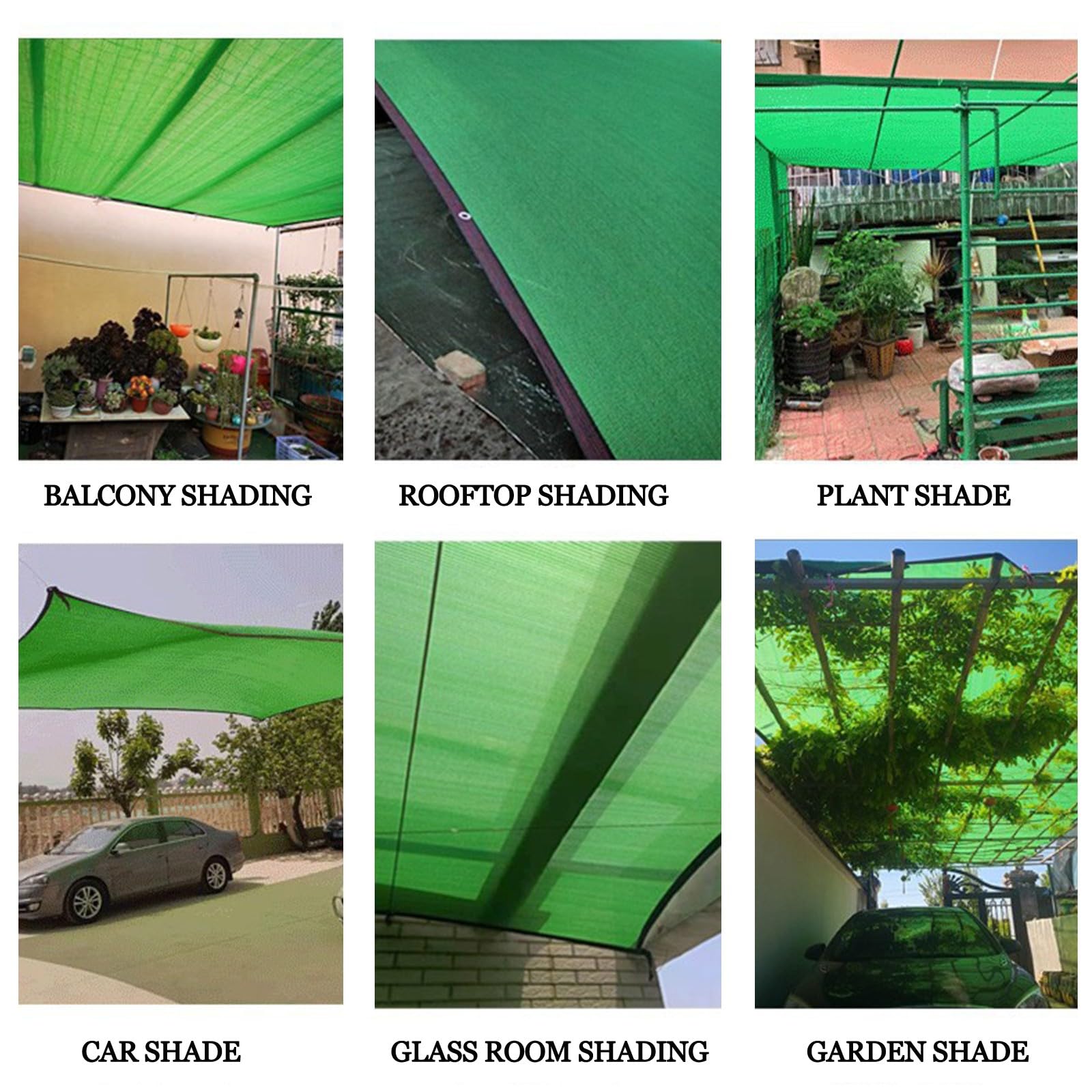 Malla Sombreadora con Ojales, 90% Red de Sombra Techo Toldo Parasol Camping Jardin Malla Sombreo Toldo Vela de Sombra Rectangular para Patio Piscina Jardín
