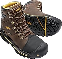 Vista 2 de KEEN Utility Milwaukee - Botas de trabajo impermeables con punta de acero de 6 pulgadas para hombre
