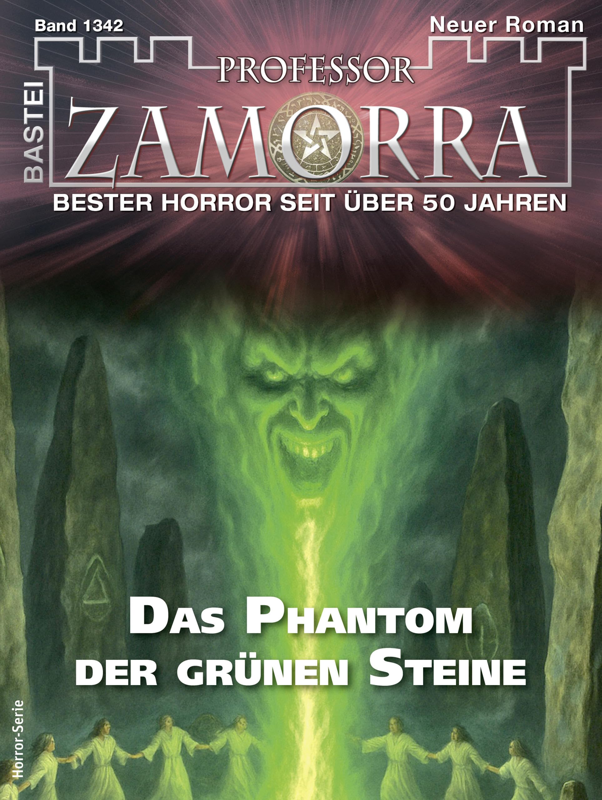 Cover of Professor Zamorra, #1342: Das Phantom der grünen Steine